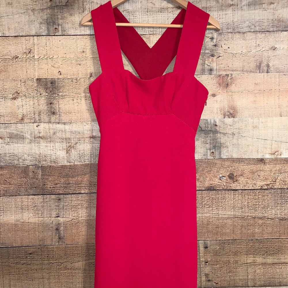BCBGMaxazria | NWT AGATA Red Classy Evening Dress